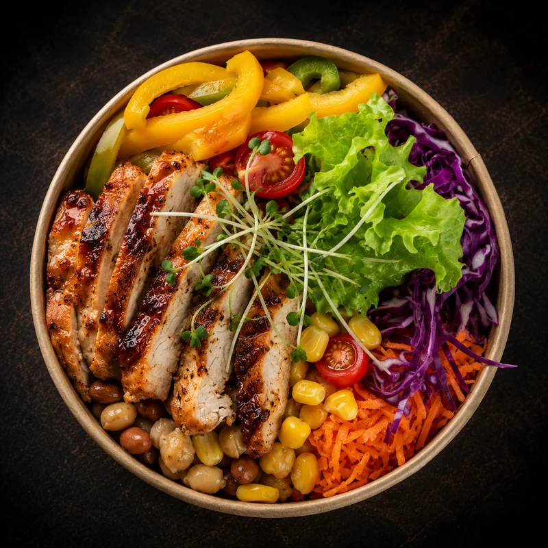 Barbeque Chicken Salad